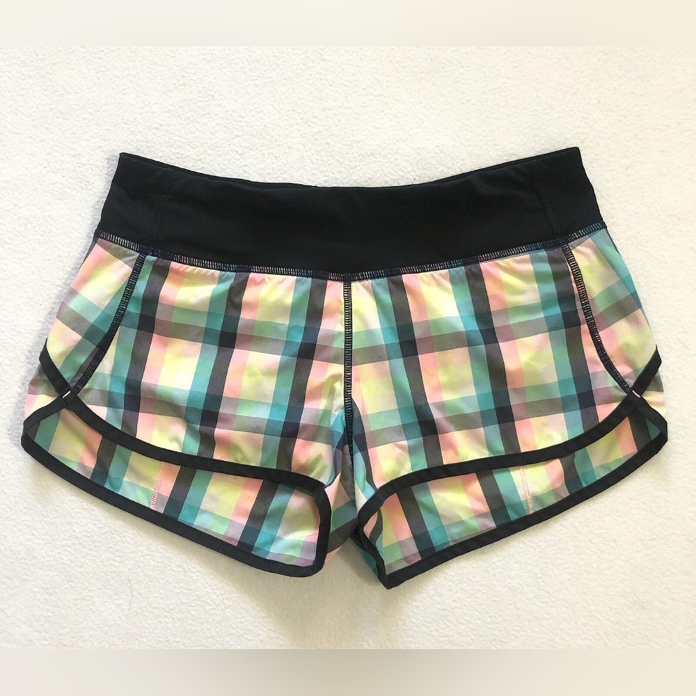 Lululemon Athletica Black and Pink Athletic Shorts‎ for Performance